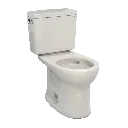 TOTO CST775CEFG#12 Drake Two Piece Universal Height Toilet Sedona Beige