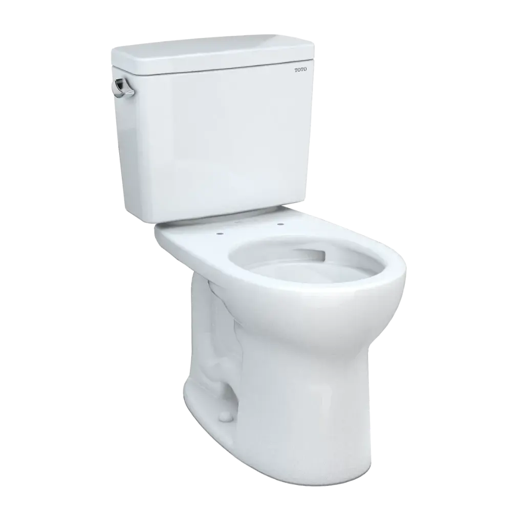 TOTO CST775CSFG#01 Drake Two Piece Round Toilet Cotton