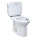 TOTO CST776CERG#01 Drake Two Piece Elongated Toilet Right Lever Cotton