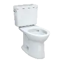 TOTO CST776CSFG#01 Drake Two Piece Elongated Toilet Cotton