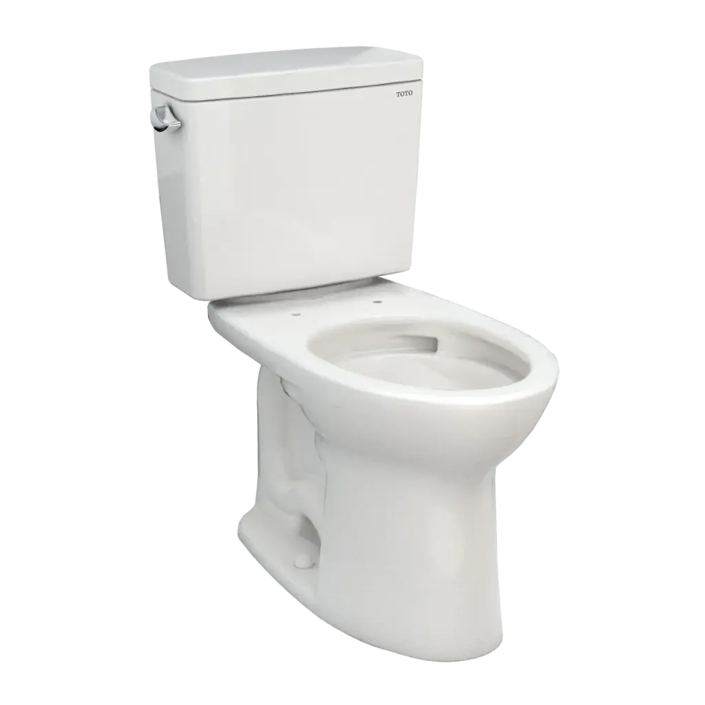 TOTO CST776CSFG#11 Drake Two Piece Elongated Toilet Colonial White