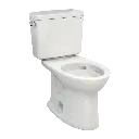 TOTO CST776CSFG#11 Drake Two Piece Elongated Toilet Colonial White