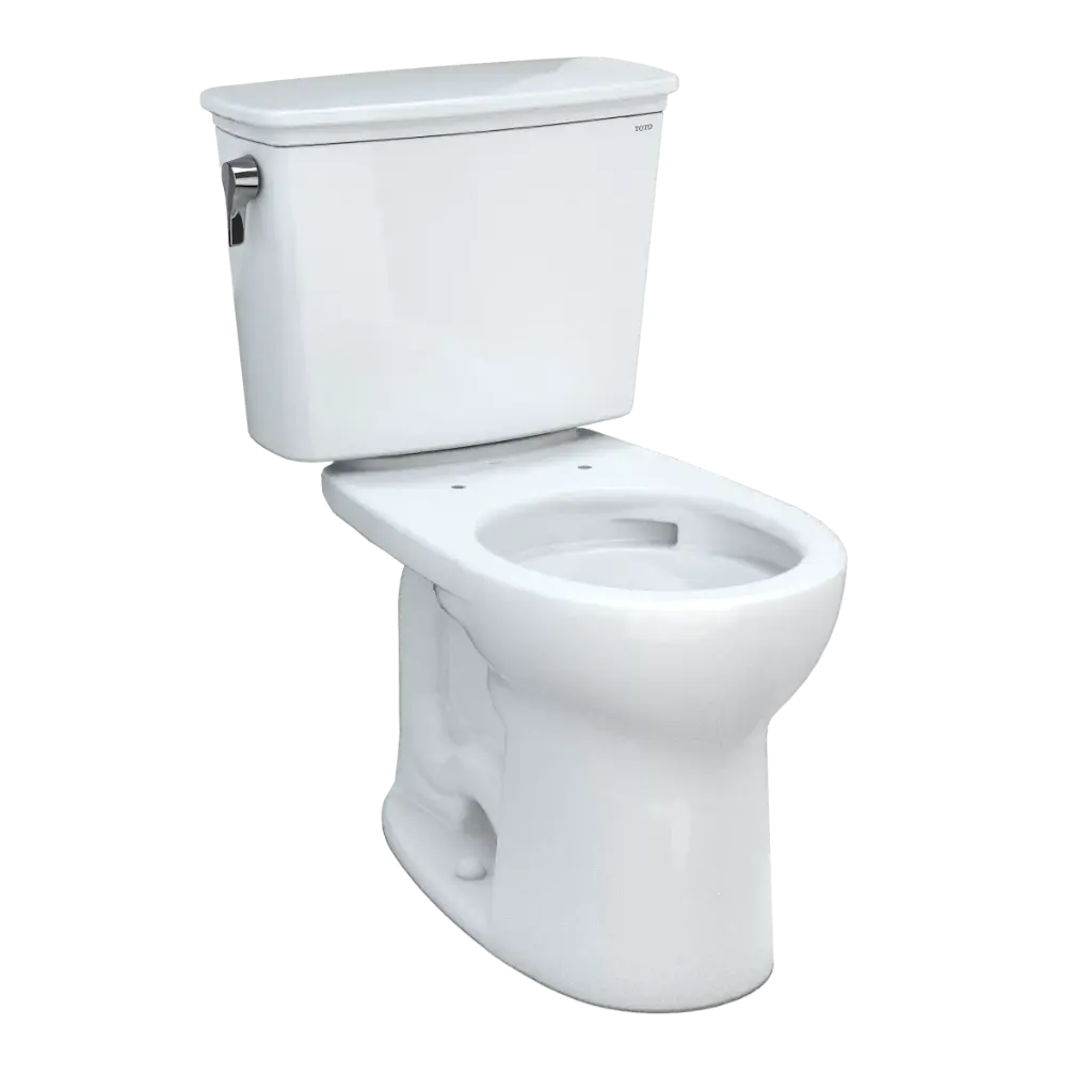 TOTO CST785CEFG#01 Drake Transitional Two Piece Round Toilet Cotton