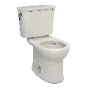TOTO CST785CEFG#12 Drake Transitional Two Piece Round Toilet Sedona Beige