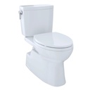 TOTO MS474124CUFRG#01 Vespin II 1G Two Piece Elongated Toilet Right Lever Cotton