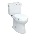 TOTO MS776124CSG#01 Drake Two Piece Elongated Toilet Cotton