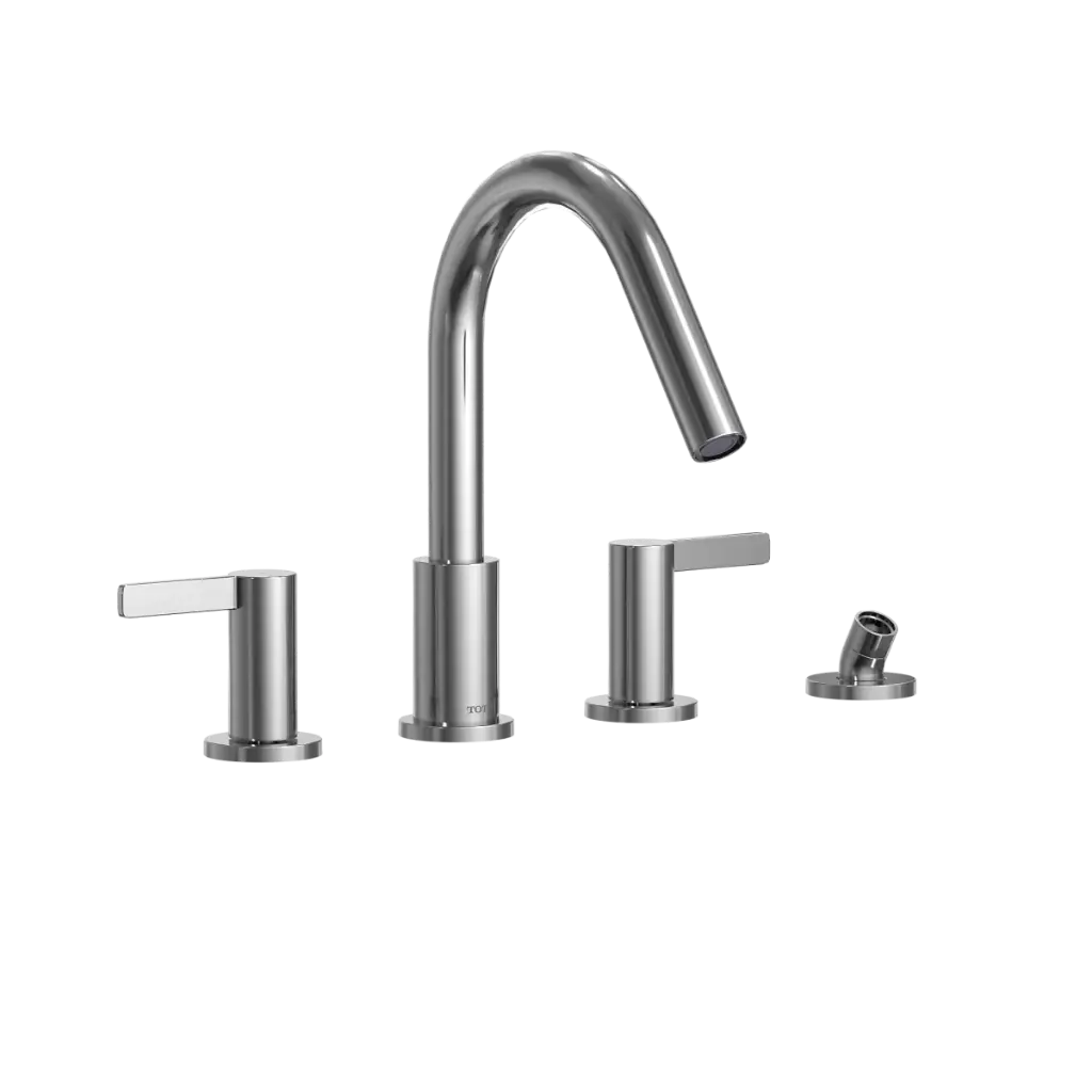 TOTO TBG11202UA#CP GF Four Hole Roman Tub Filler Trim Polished Chrome