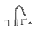 TOTO TBG11202UA#CP GF Four Hole Roman Tub Filler Trim Polished Chrome