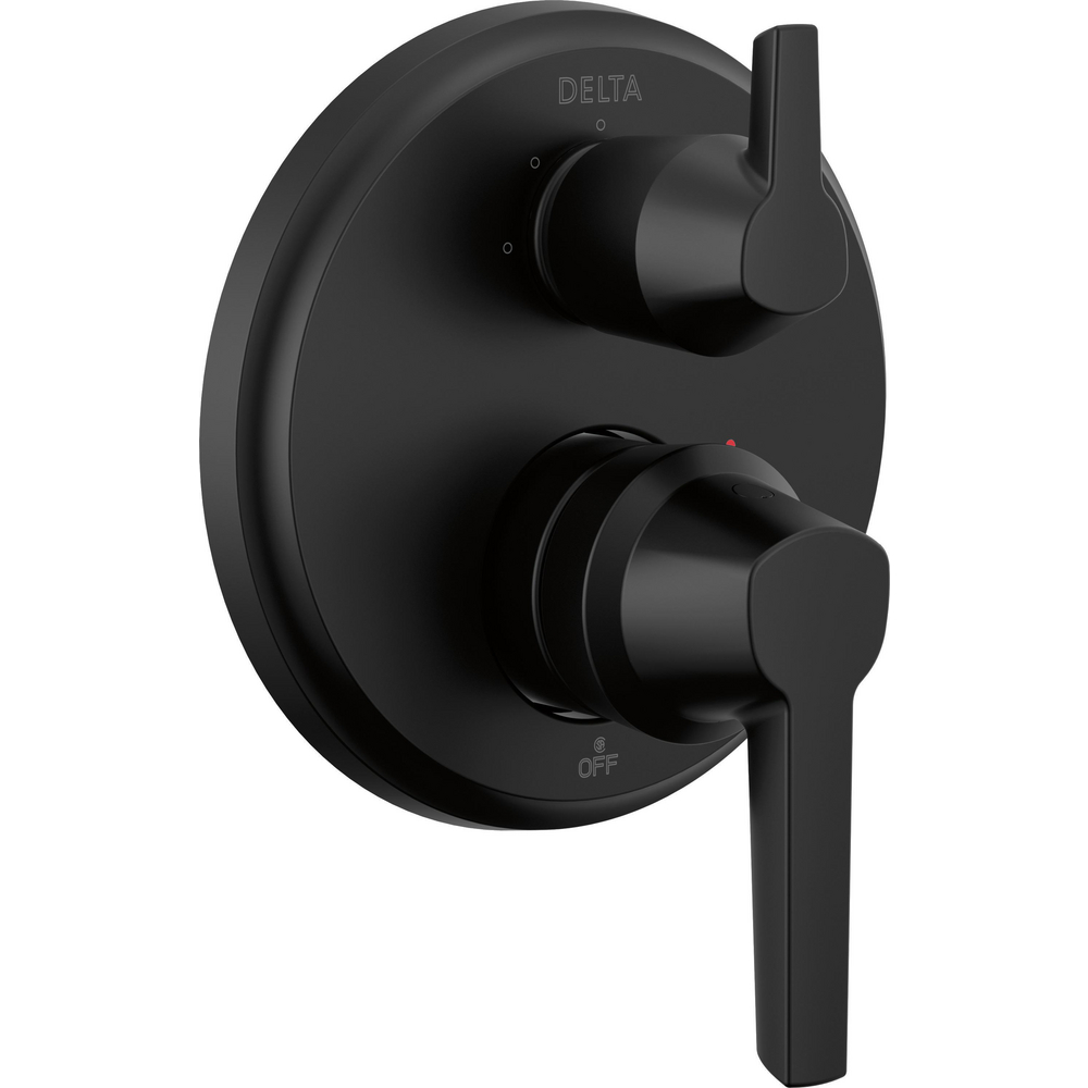Delta T24871-BL Galeon 14S Integrated Diverter Trim 3 Setting Matte Black
