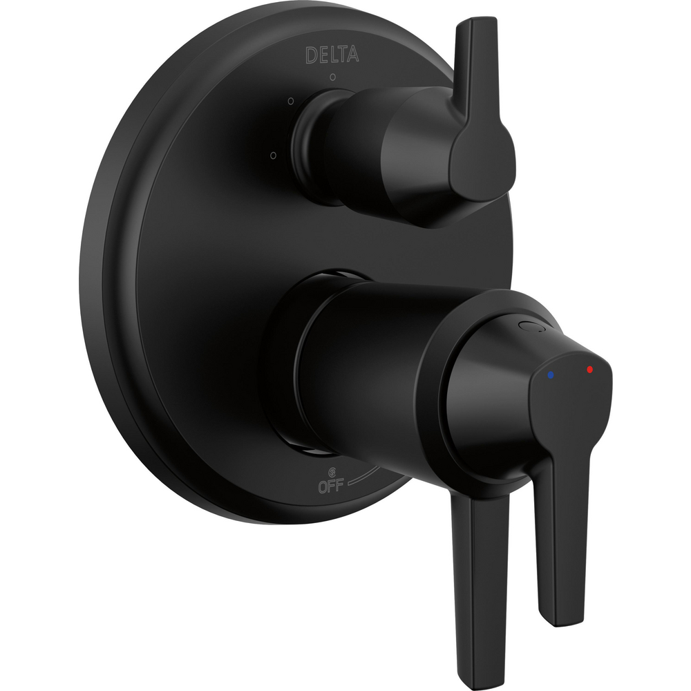 Delta T27T871-BL Galeon 17T S Integrated Diverter Trim 3-Setting Matte Black