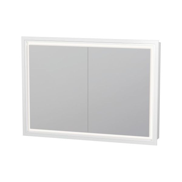 Duravit LC7652 L-Cube Recessed Mirror Cabinet