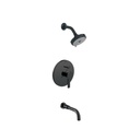 ALT 91416 Circo Pressure Balance Tub Shower System Electro Black