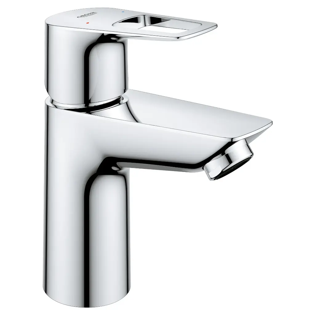Grohe 23085001 Bauloop Single Hole S-Size Bathroom Faucet StarLight Chrome