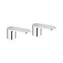 Grohe 48306000 Eurosmart Cosmopolitan Pair of Handles Chrome