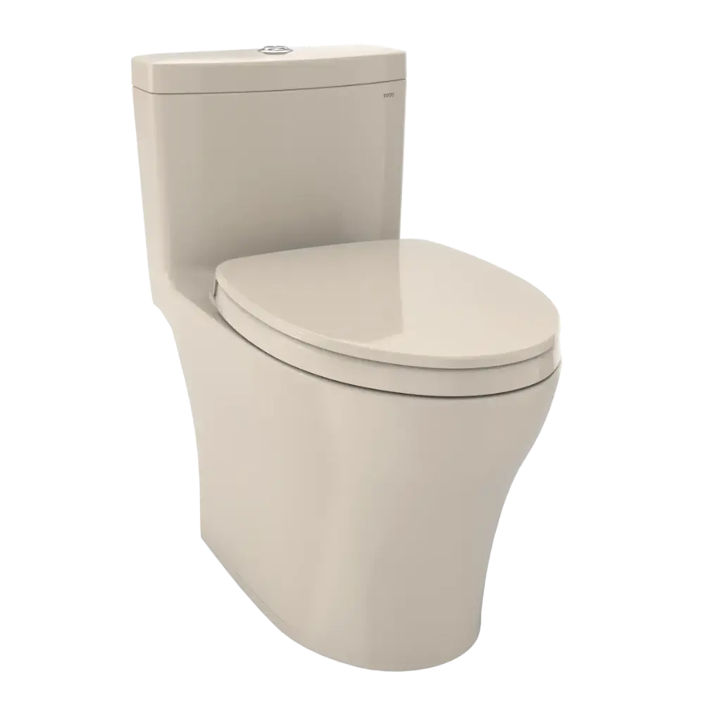 TOTO MS646124CEMFGN#03 Aquia IV One Piece Elongated Toilet Bone