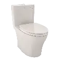 TOTO MS446124CEMFGN#12 Aquia IV Two Piece Elongated Dual Flush Toilet Sedona Beige