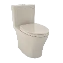 TOTO MS446124CEMGN#03 Aquia IV Two Piece Elongated Dual Flush Toilet Bone