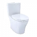 TOTO CST446CEMGN#01 Aquia IV Two Piece Elongated Dual Flush Toilet Cotton