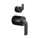Brizo HL75P67-BL Allaria Pressure Balance Valve with Integrated Diverter Trim Lever Kit Matte Black