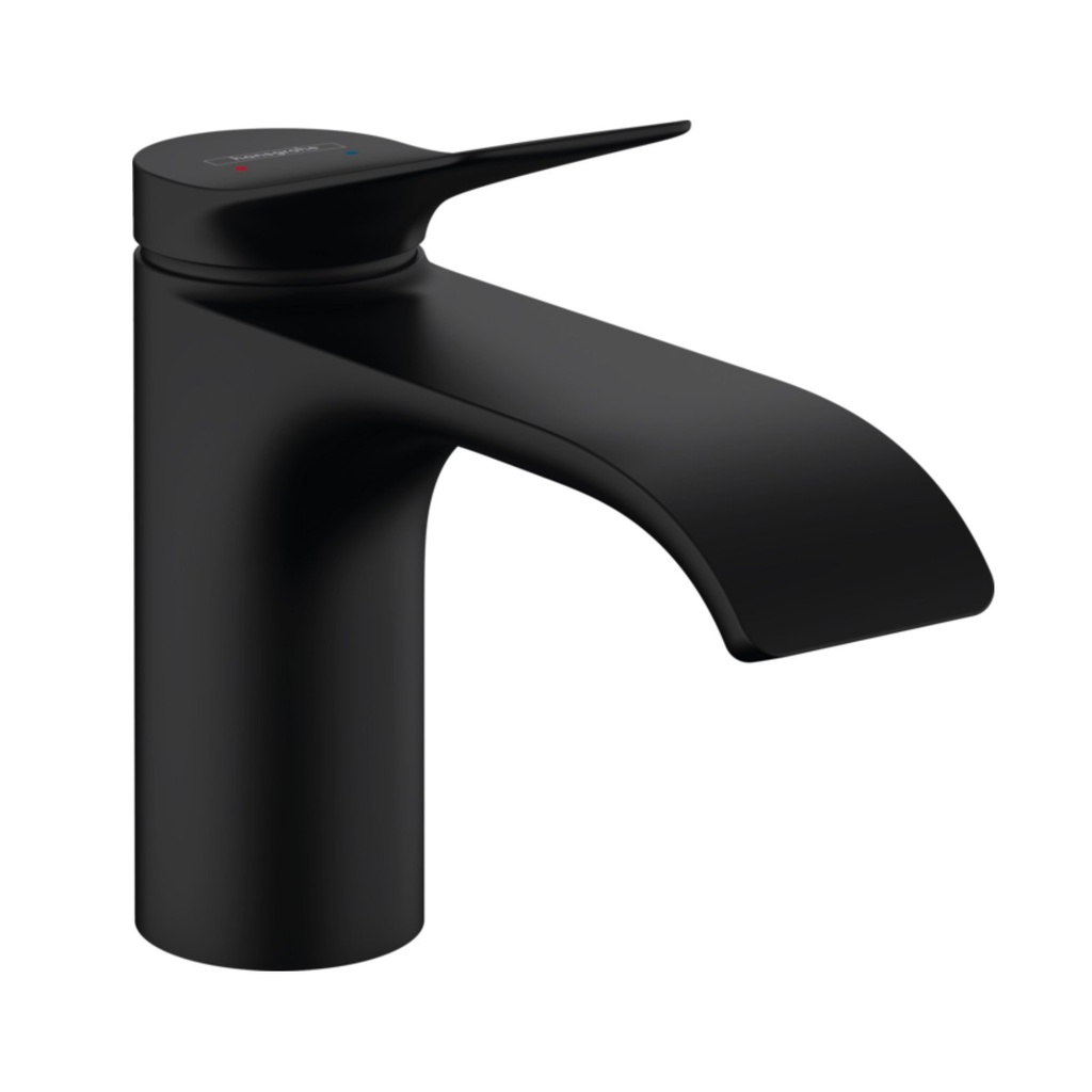 Hansgrohe 75010671 Vivenis Single Hole Faucet 80 With Pop--Up Drain Matte Black