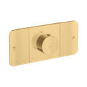 Hansgrohe 45712251 Axor One Thermostatic Module Trim For 2 Functions Brushed Gold Optic