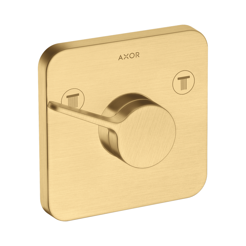 Hansgrohe 45772251 Axor One Showerhead Diverter Trim Brushed Gold Optic