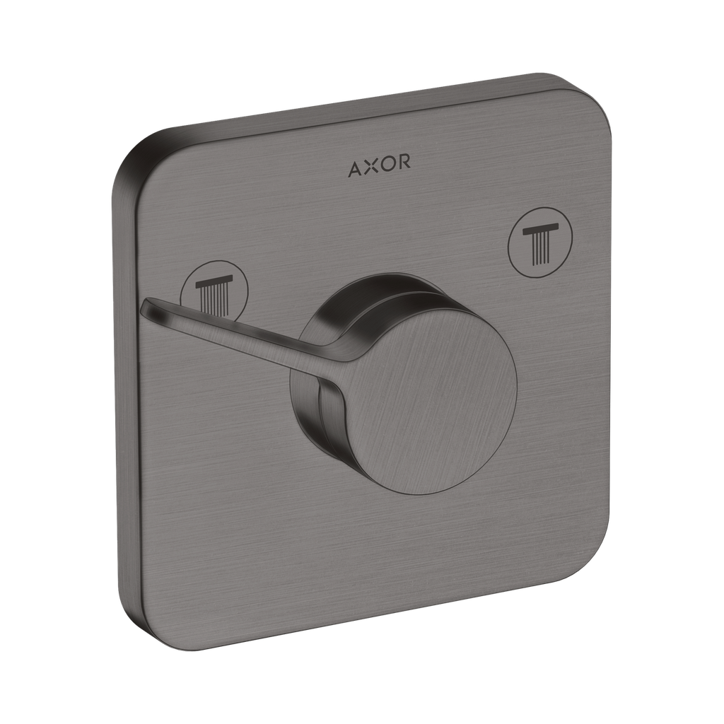 Hansgrohe 45772341 Axor One Showerhead Diverter Trim Brushed Black Chrome
