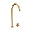 Hansgrohe 48060251 Axor One 2-Hole Single Handle Faucet 260 Brushed Gold Optic