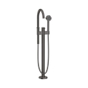Hansgrohe 48441341 Axor One Freestanding Tub Filler Trim With Handshower Brushed Black Chrome