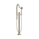 Hansgrohe 48441821 Axor One Freestanding Tub Filler Trim With Handshower Brushed Nickel