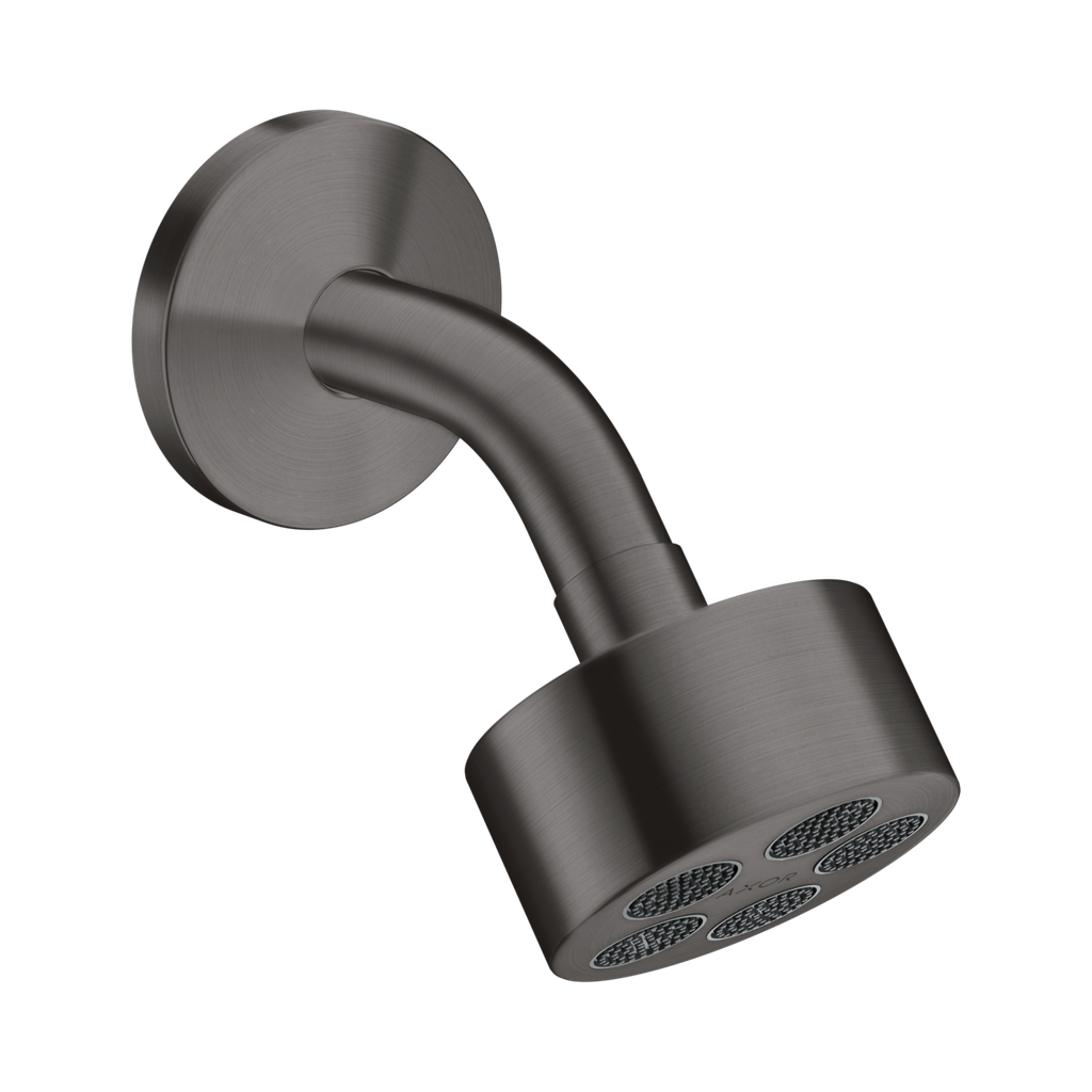 Hansgrohe 48497341 Axor One Showerhead 75 1-Jet Brushed Black Chrome