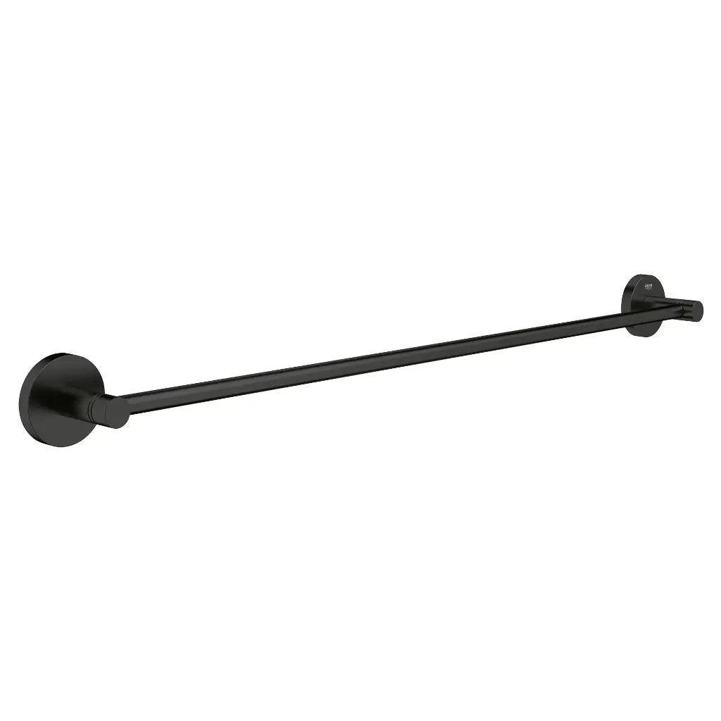 Grohe 403662431 Essentials 24" Towel Bar Matte Black
