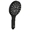 Grohe 265452430 Rainshower Smartactive Round Hand Shower Matte Black