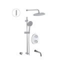 ALT 91483 Thermostatic Shower System 3 Functions Chrome