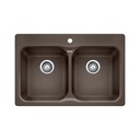 Blanco 400307 Vision 210 Double Drop In Kitchen Sink Cafe