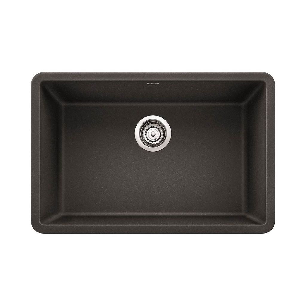 Blanco 401397 Precis U Super Single Undermount Kitchen Sink Cinder
