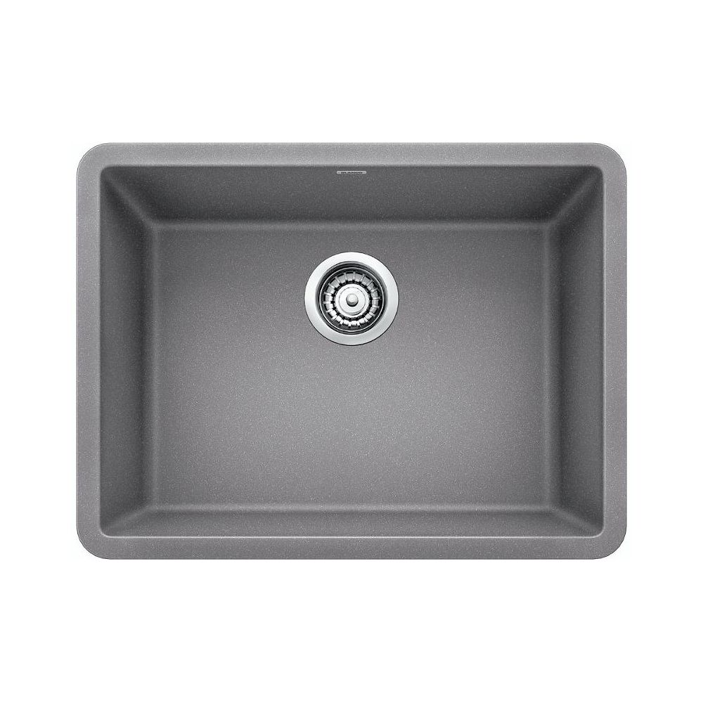 Blanco 401883 Precis U 24 Single Undermount Kitchen Sink Metallic Gray