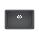 Blanco 401891 Precis U 27 Single Undermount Kitchen Sink Cinder