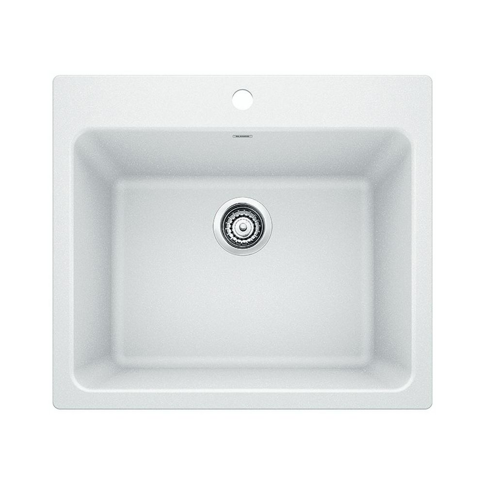 Blanco 401908 Liven Silgranite Laundry Sink White
