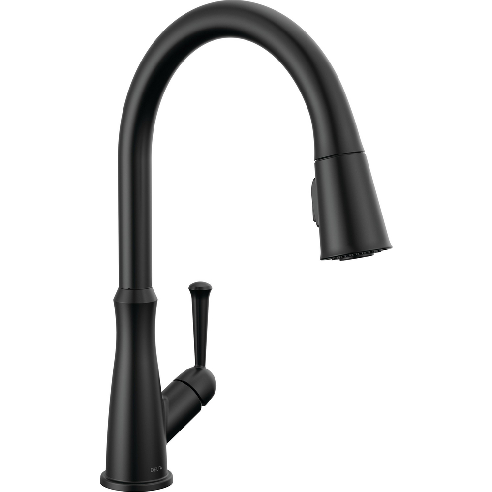 Delta 9110-BL-DST Westville Pull-Down Kitchen Faucet Matte Black