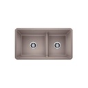 Blanco 402069 Precis U 1 3/4 Low Divide Double Sink Truffle