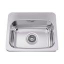Franke ALBS2706P-1 Single Sink With Ledge 18 Gauge Stainless Steel