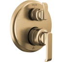 Delta T24889-CZ-PR Tetra 14 Series Integrated Diverter Trim 3-Setting Lumicoat Champagne Bronze