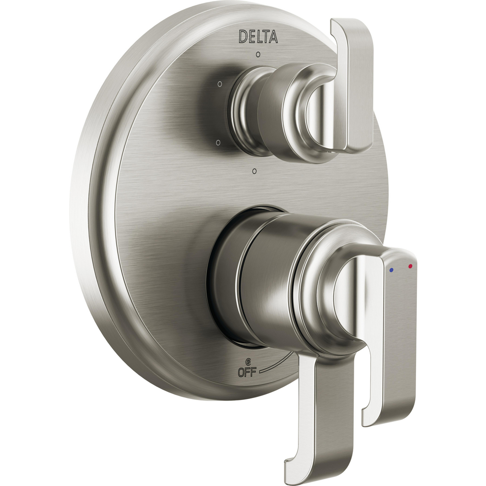 Delta T27989-SS-PR Tetra 17 Series Integrated Diverter Trim Lumicoat Stainless