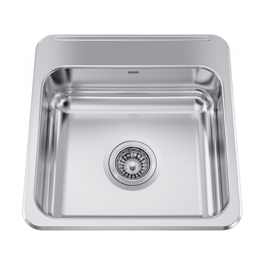 Franke ALBS4606P-1-1 Single Sink With Ledge 18 Gauge Stainless Steel