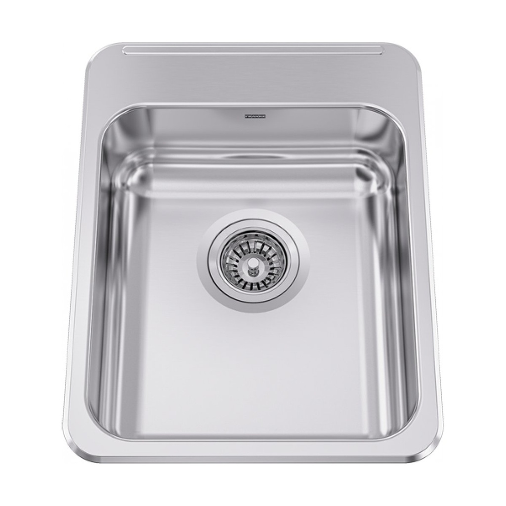 Franke ALBS6406P-1-1 Single Sink With Ledge 18 Gauge Stainless Steel