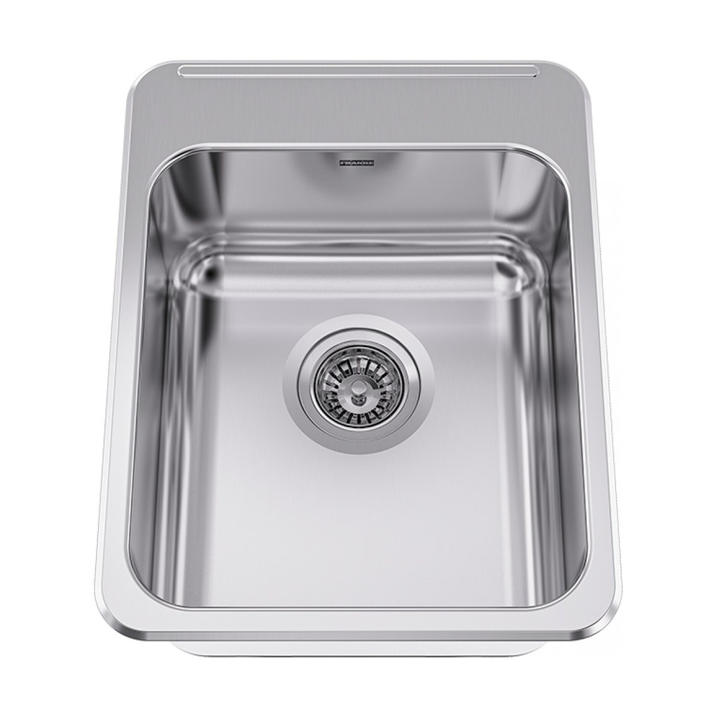 Franke LBS6408P-1-1 Topmount Single Sink With Ledge Stainless Steel