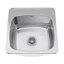 Franke LBS6810P-1-1 Topmount Single Bowl With Ledge Stainless Steel