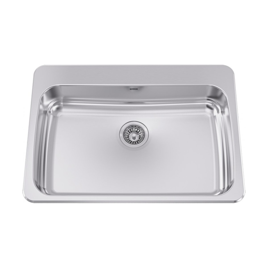 Franke ALBS7806P-1-1 Single Sink With Ledge 18 Gauge Stainless Steel