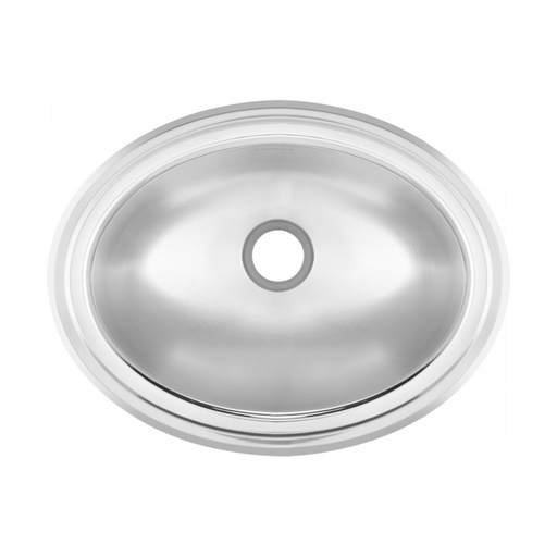 [FRA-V1114-5D] Franke V1114-5D Vanity Basin No Ledge 18 Gauge Stainless Steel